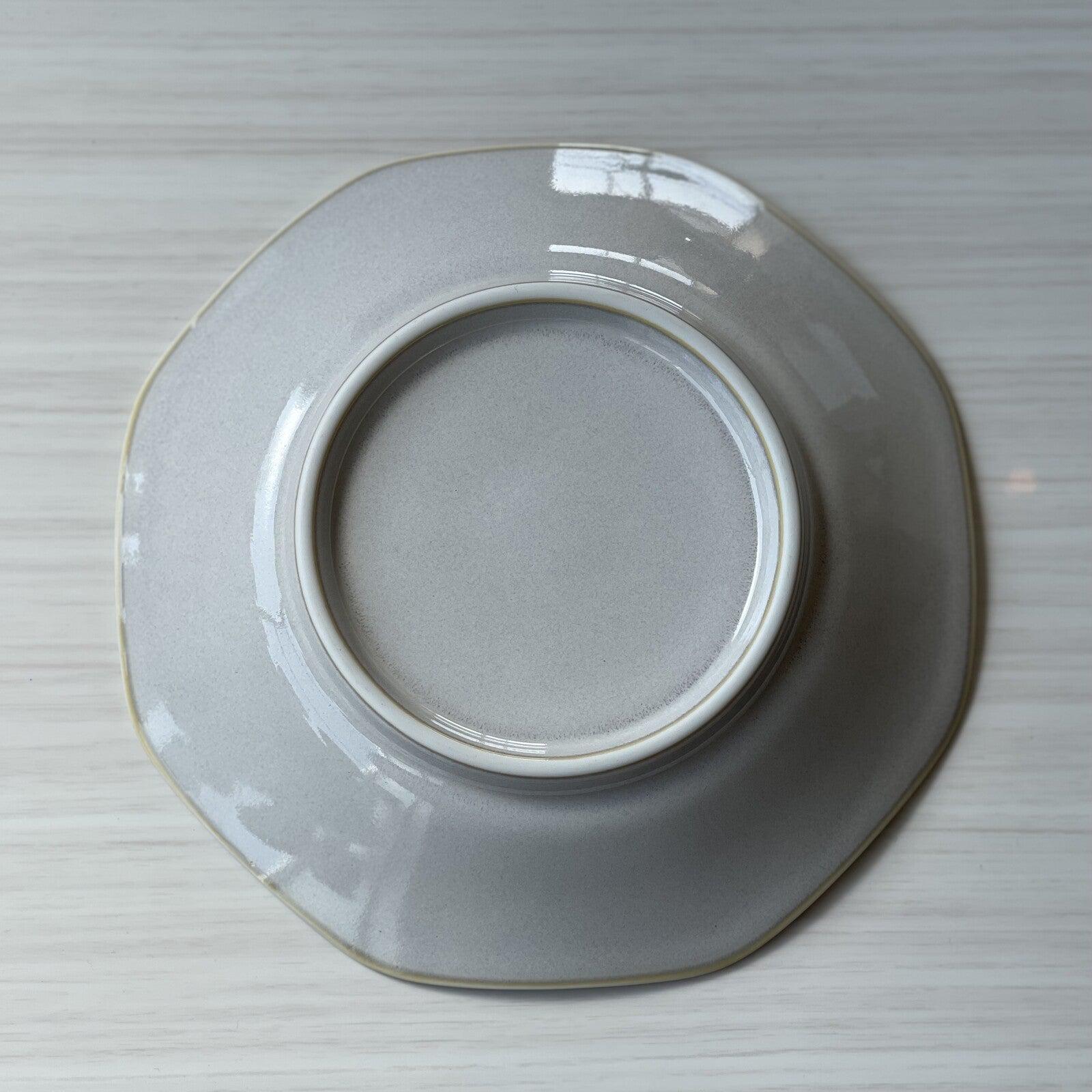 [OCTAGON PLATE] 日本製美濃燒 19cm 八角碟